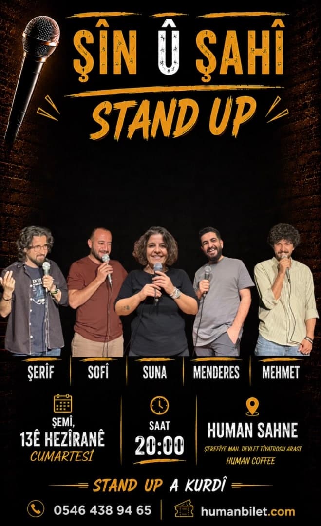 ŞÎN Û ŞAHÎ STAND UP 🎭