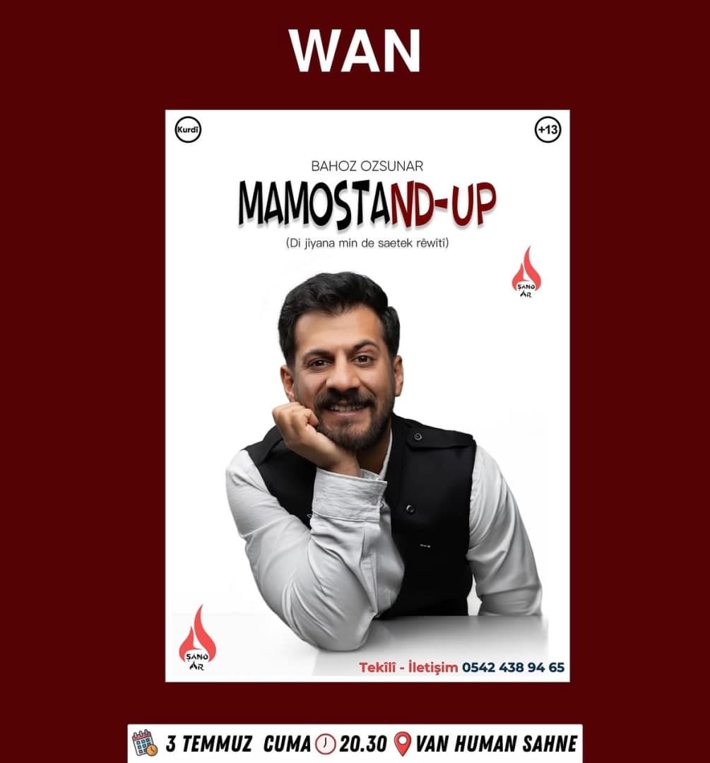 BAHOZ OZSUNAR – MAMO STAND-UP | VAN